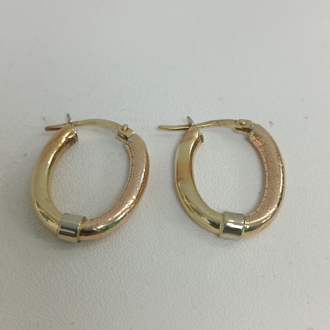 ARRACADAS PAR ORO 14 K 2,40 GRMS (SEMINUEVO)