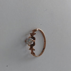 ANILLO ORO 8 K 0,60 GRMS (SEMINUEVO)