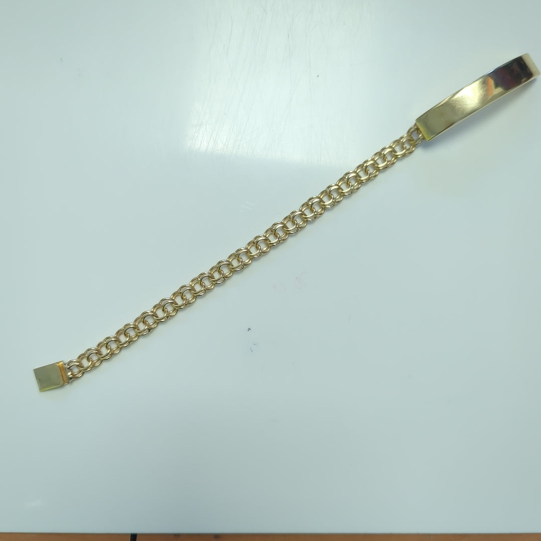 ESCLAVA ORO 10 K 19,60 GRMS (SEMINUEVO)