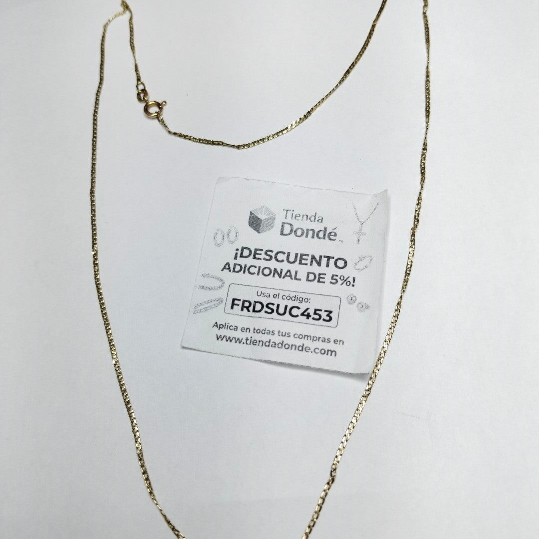 CADENA ORO 14 K 2,80 GRMS (SEMINUEVO)