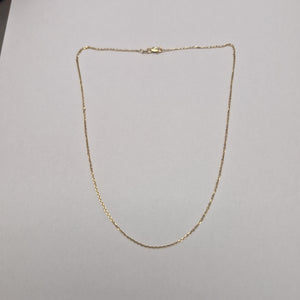 CADENA ORO 14 K 1.8 GRMS (SEMINUEVO)