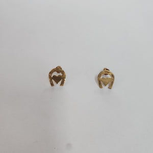 BROQUELES PAR ORO 14 K 0,90 GRMS (SEMINUEVO)