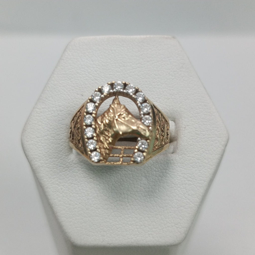 ANILLO ORO 14 K 5.3 GRMS (SEMINUEVO)