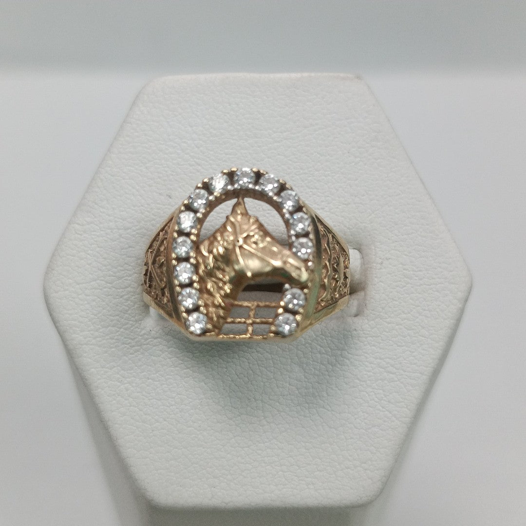 ANILLO ORO 14 K 5.3 GRMS (SEMINUEVO)