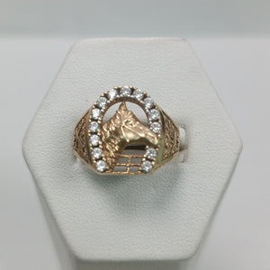 ANILLO ORO 14 K 5.3 GRMS (SEMINUEVO)