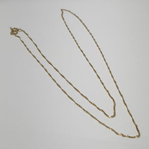 CADENA ORO 14 K 1,30 GRMS (SEMINUEVO)