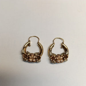 ARETES PAR ORO 8 K 3.1 GRMS (SEMINUEVO)