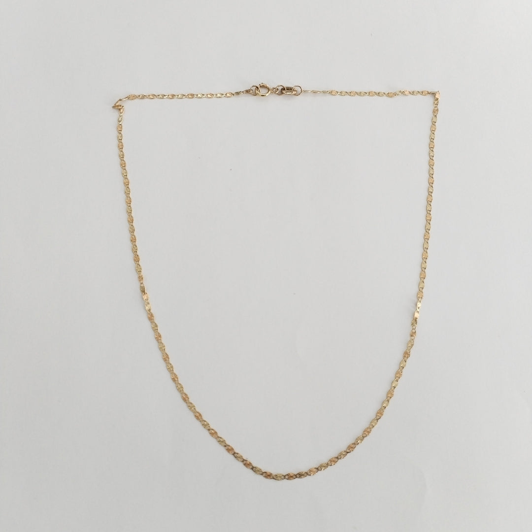 CADENA ORO 10 K 1.5 GRMS (SEMINUEVO)
