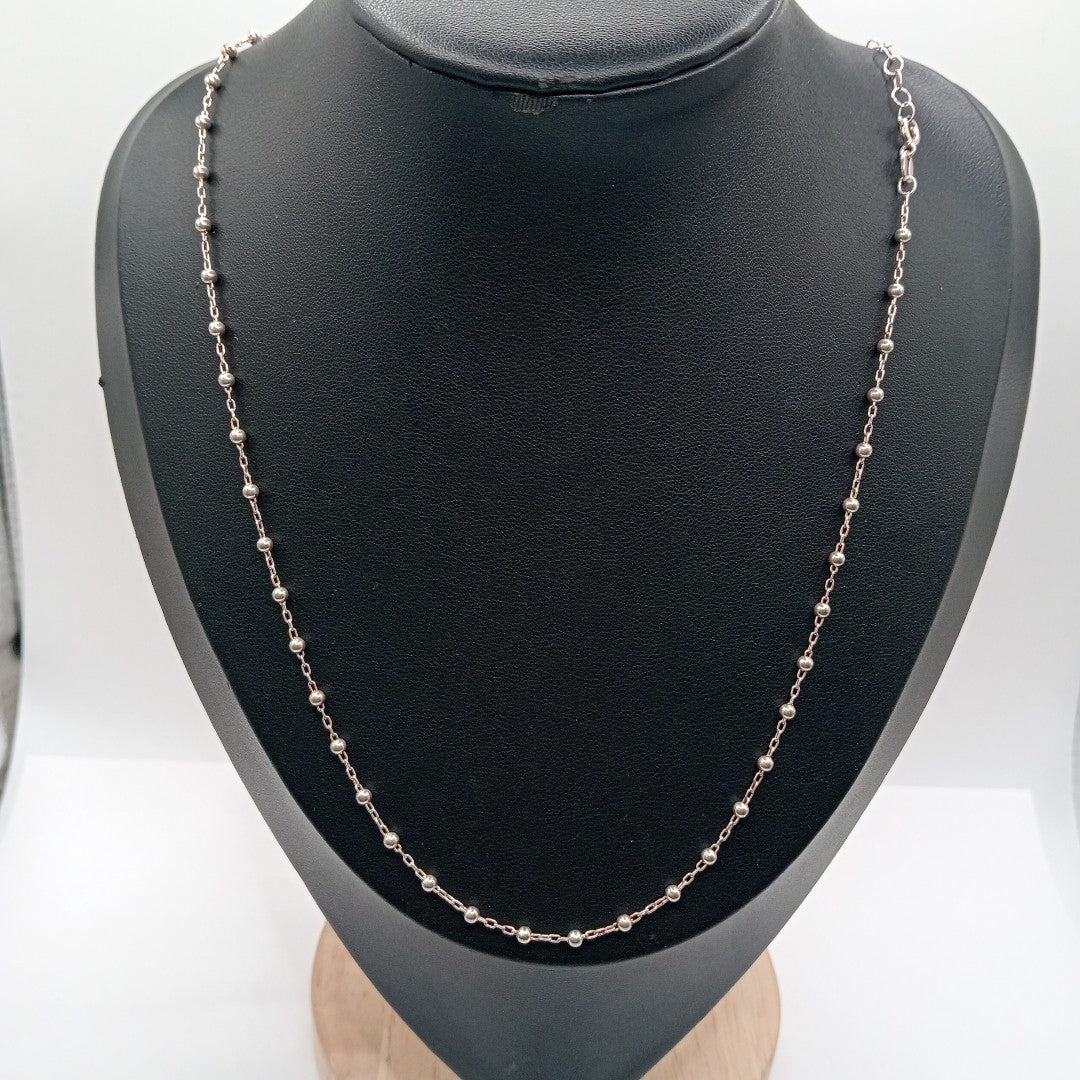 CADENA PLATA 3,80 GRMS (SEMINUEVO)