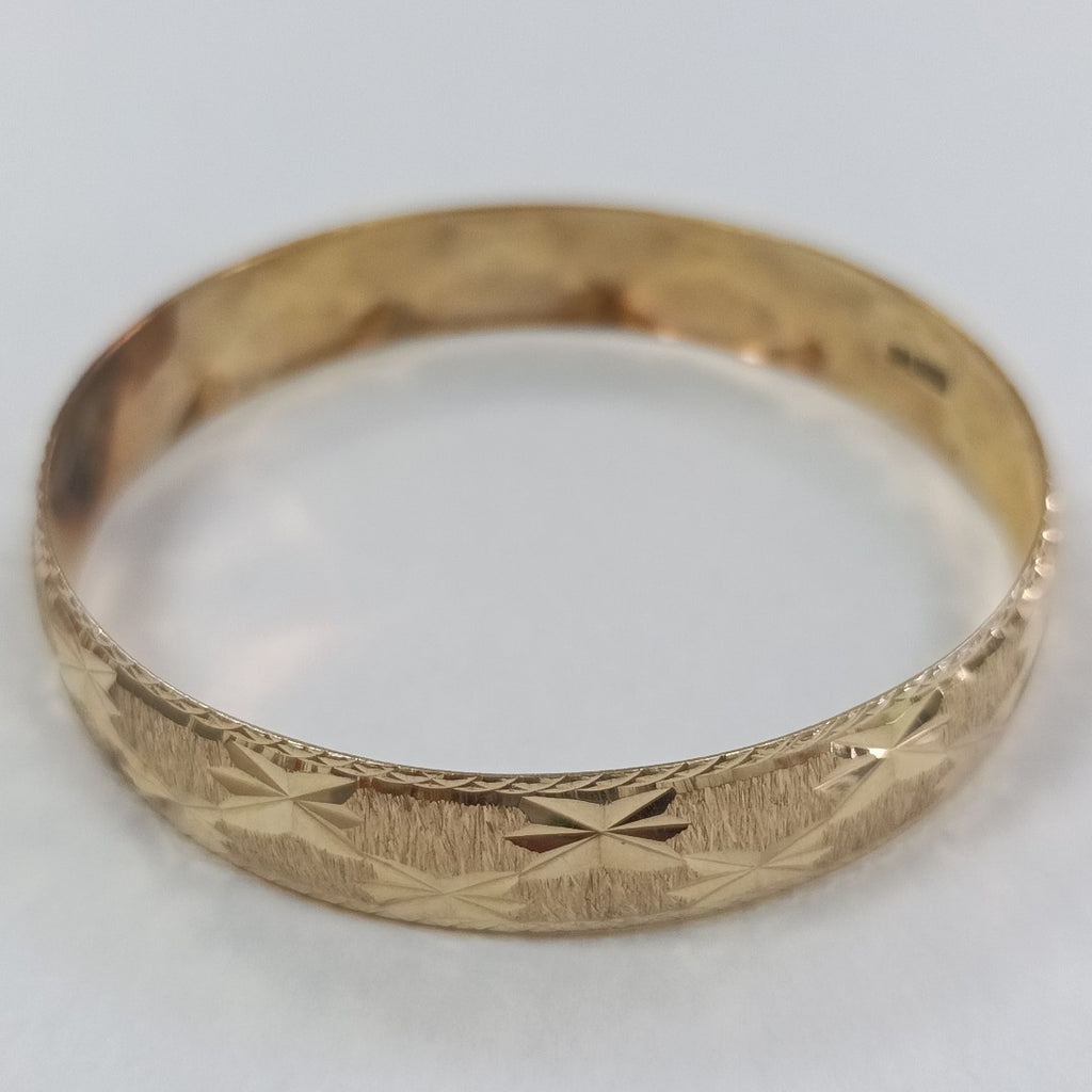 PULSERA RIGIDA ORO 14 K 16.8 GRMS (SEMINUEVO)