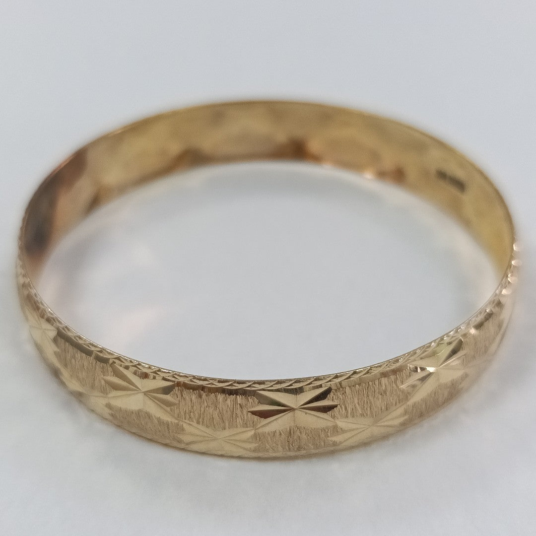 PULSERA RIGIDA ORO 14 K 16.8 GRMS (SEMINUEVO)