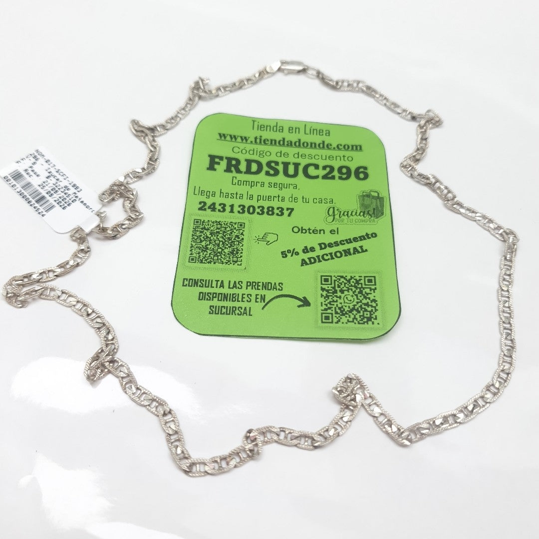 CADENA PLATA 9,40 GRMS (SEMINUEVO)