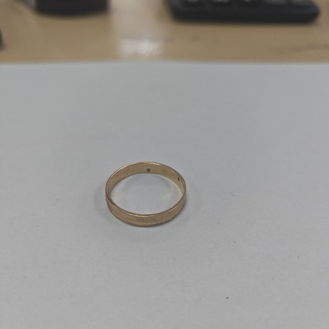 ARGOLLA ORO 14 K 3.4 GRMS (SEMINUEVO)