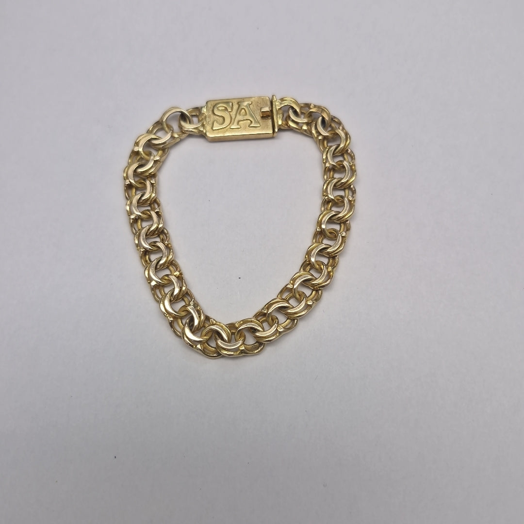 PULSERA ORO 8 K 30.3 GRMS (SEMINUEVO)