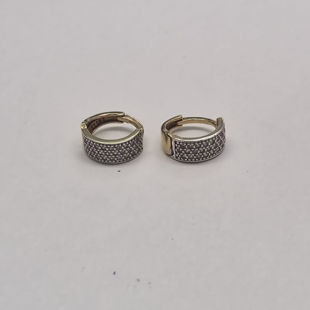 ARRACADAS PAR ORO 10 K 1,80 GRMS (SEMINUEVO)
