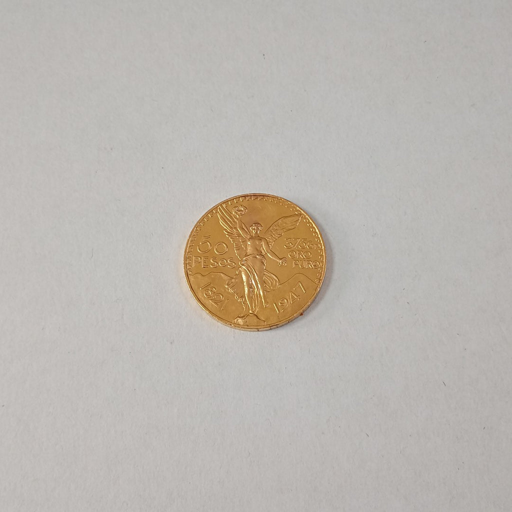 K1 41.6 GRMS 21 K IDENTIFICACIÓN MONEDA NOMINATIVA MONEDAS PESOS 50 PESOS (SEMINUEVO)