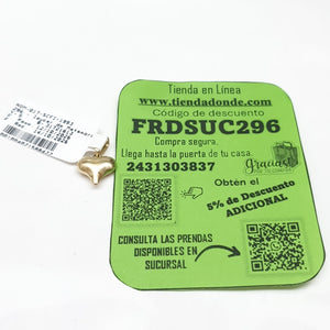 DIJE ORO 14 K 0.7 GRMS (SEMINUEVO)