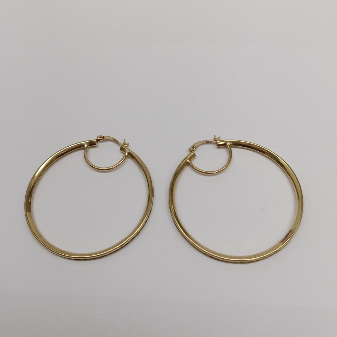 ARRACADAS PAR ORO 10 K 9.4 GRMS (SEMINUEVO)