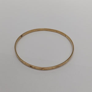 PULSERA RIGIDA ORO 14 K 4.5 GRMS (SEMINUEVO)