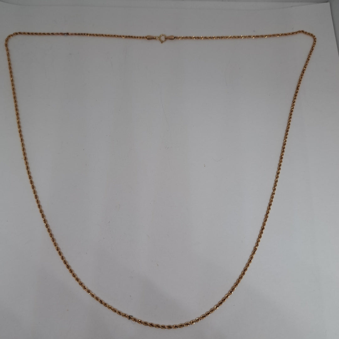 CADENA ORO 10 K 1.5 GRMS (SEMINUEVO)