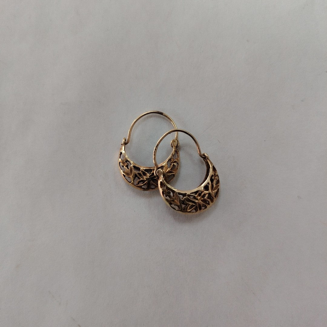 ARRACADAS PAR ORO 8 K 1,40 GRMS (SEMINUEVO)