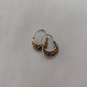 ARRACADAS PAR ORO 8 K 1,40 GRMS (SEMINUEVO)