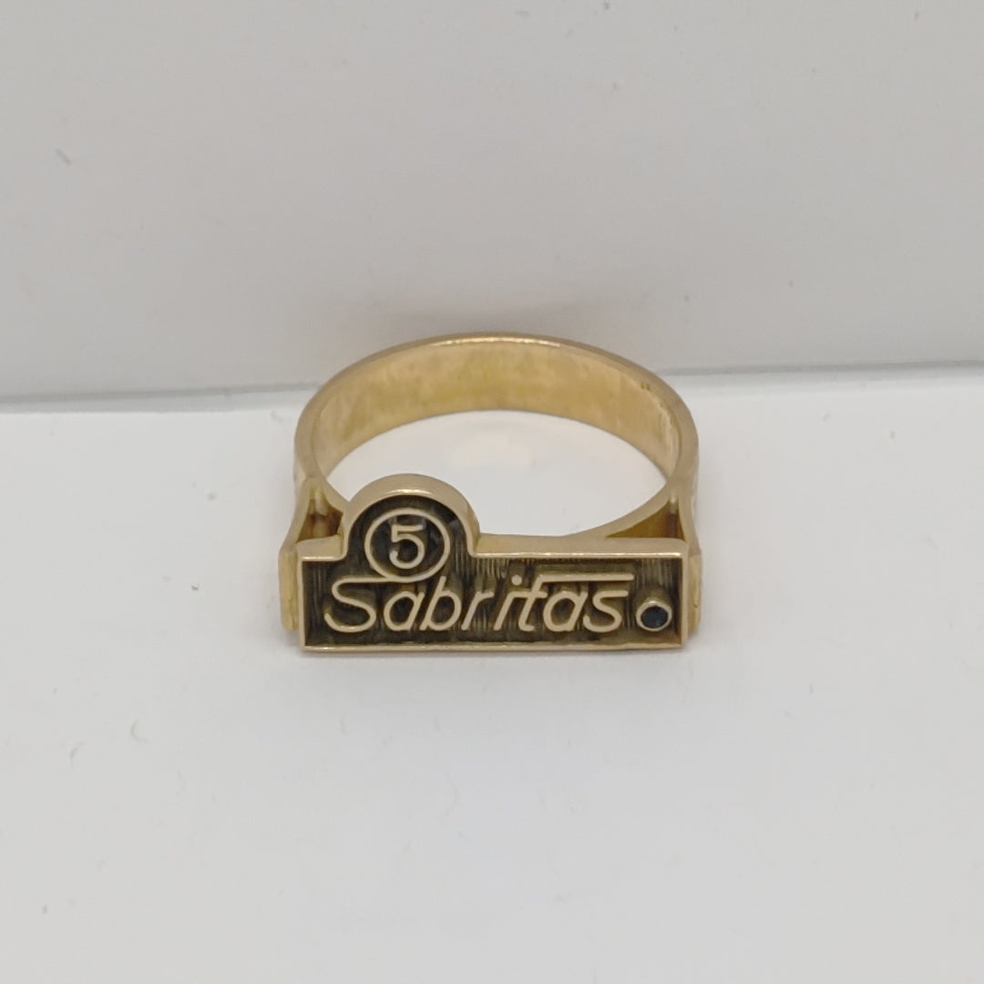 ANILLO ORO 8 K 7,70 GRMS (SEMINUEVO)
