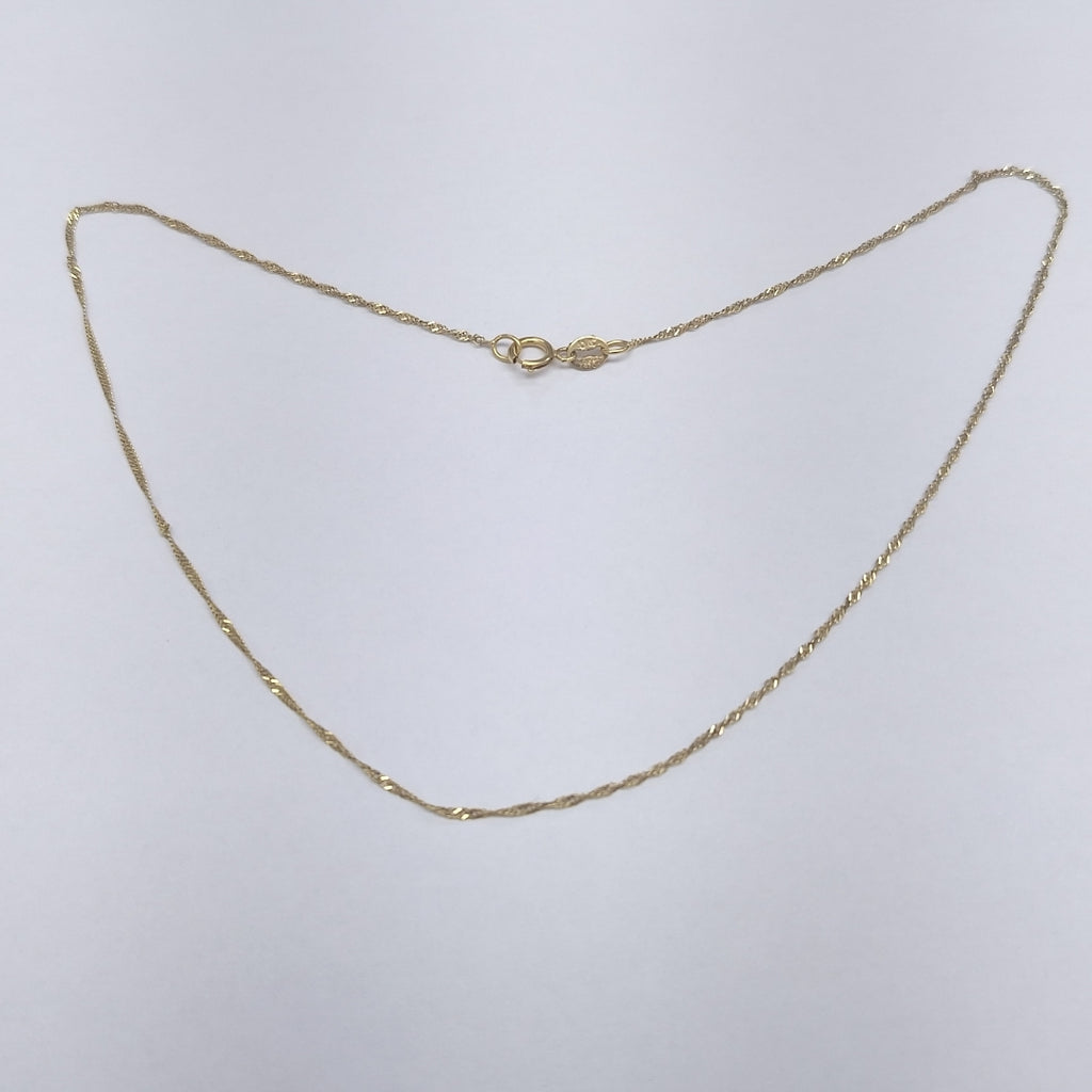 CADENA ORO 10 K 0.8 GRMS (SEMINUEVO)