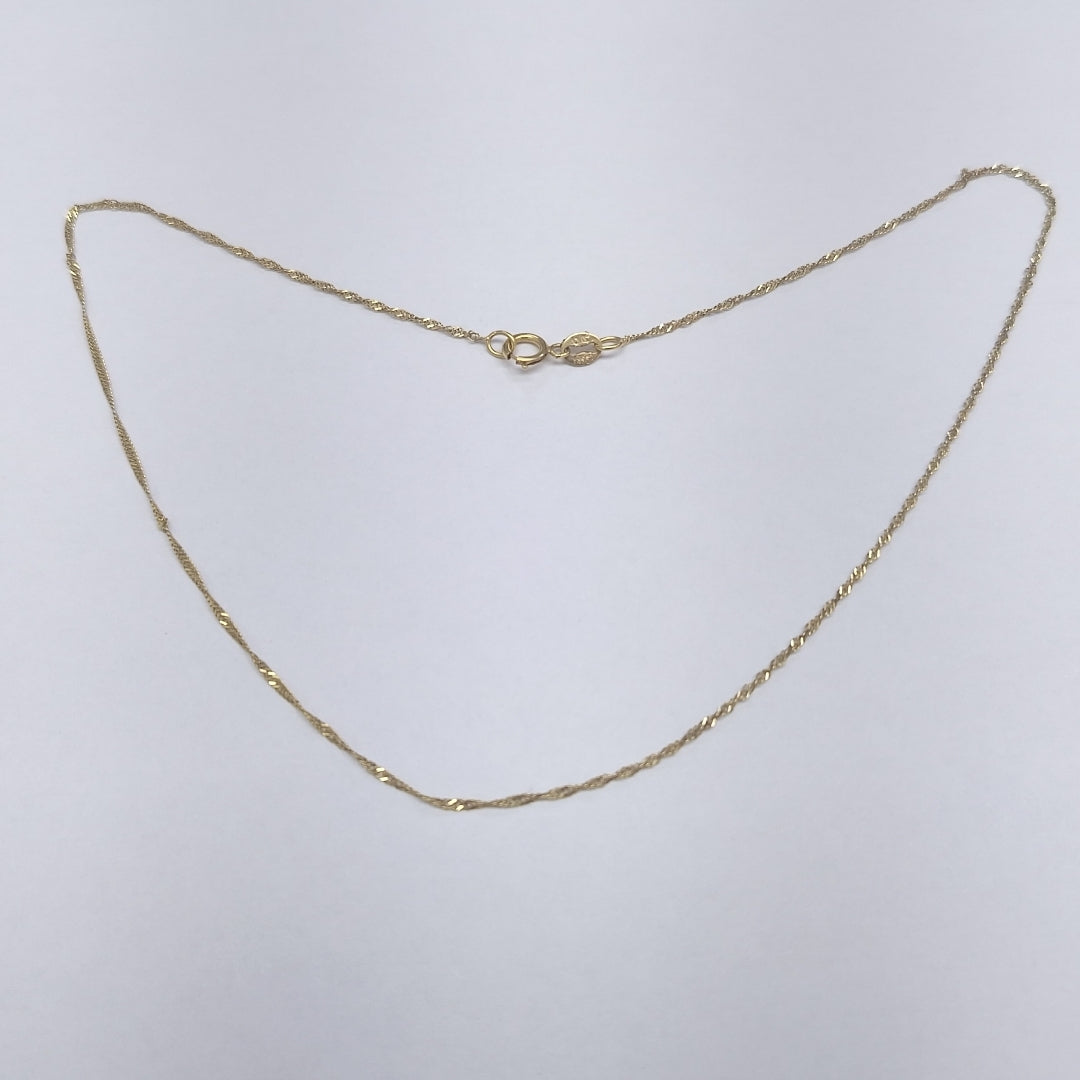 CADENA ORO 10 K 0.8 GRMS (SEMINUEVO)