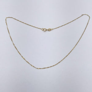 CADENA ORO 10 K 0.8 GRMS (SEMINUEVO)