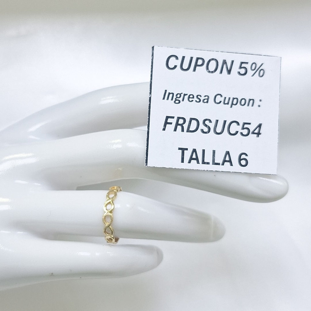 ANILLITO ORO 14 K 1,00 GRMS (SEMINUEVO)