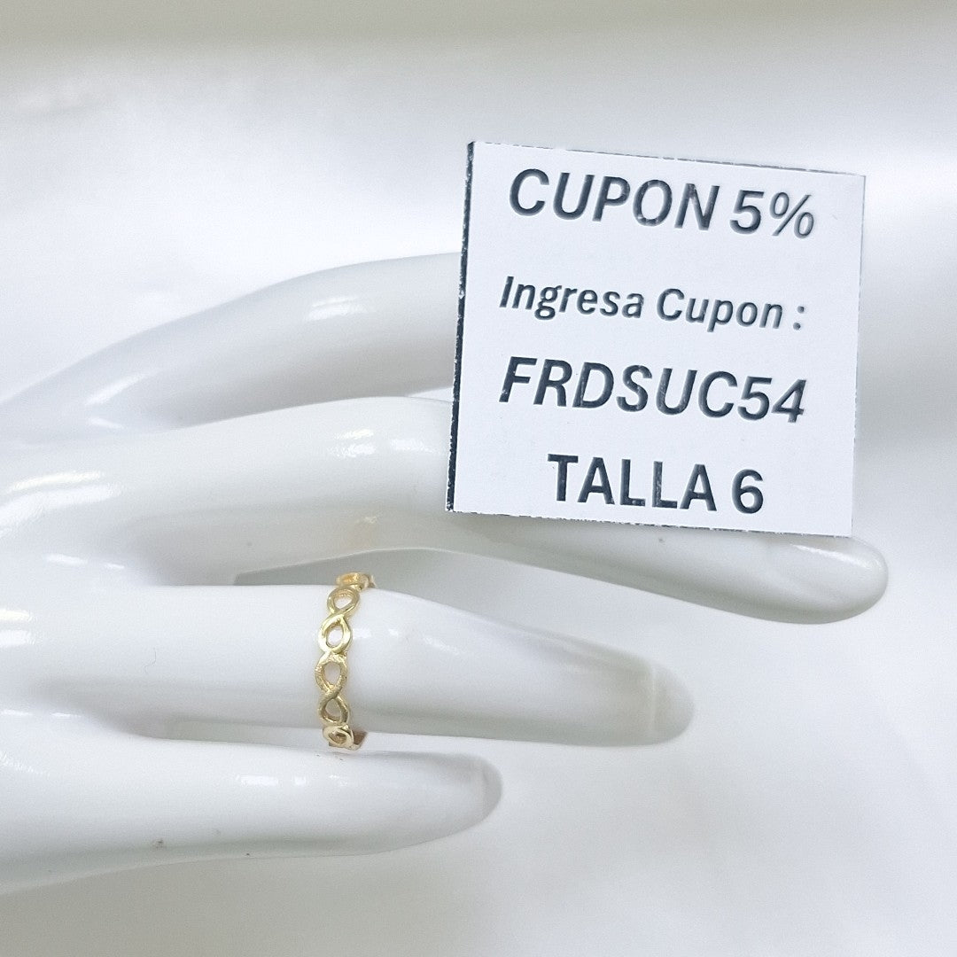 ANILLITO ORO 14 K 1,00 GRMS (SEMINUEVO)