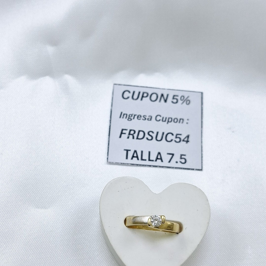 ANILLITO ORO 14 K 3,10 GRMS (SEMINUEVO)