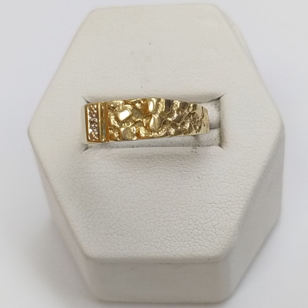 ANILLO ORO 10 K 2.3 GRMS (SEMINUEVO)