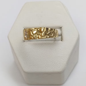 ANILLO ORO 10 K 2.3 GRMS (SEMINUEVO)