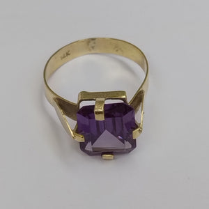 ANILLO ORO 14 K 3.4 GRMS (SEMINUEVO)