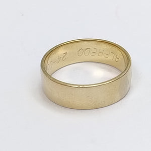 ARGOLLA ORO 10 K 4.4 GRMS (SEMINUEVO)