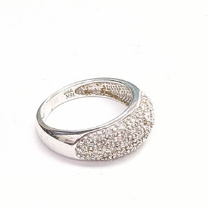 ANILLO ORO BLANCO 18 K 4,30 GRMS (SEMINUEVO)