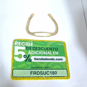 ESCLAVA ORO 10 K 8.7 GRMS (SEMINUEVO)