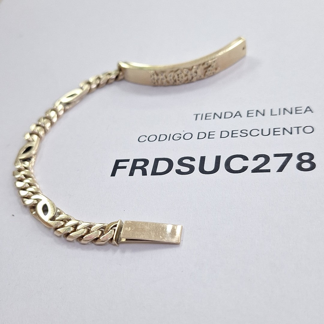 ESCLAVA ORO 14 K 33.5 GRMS (SEMINUEVO)