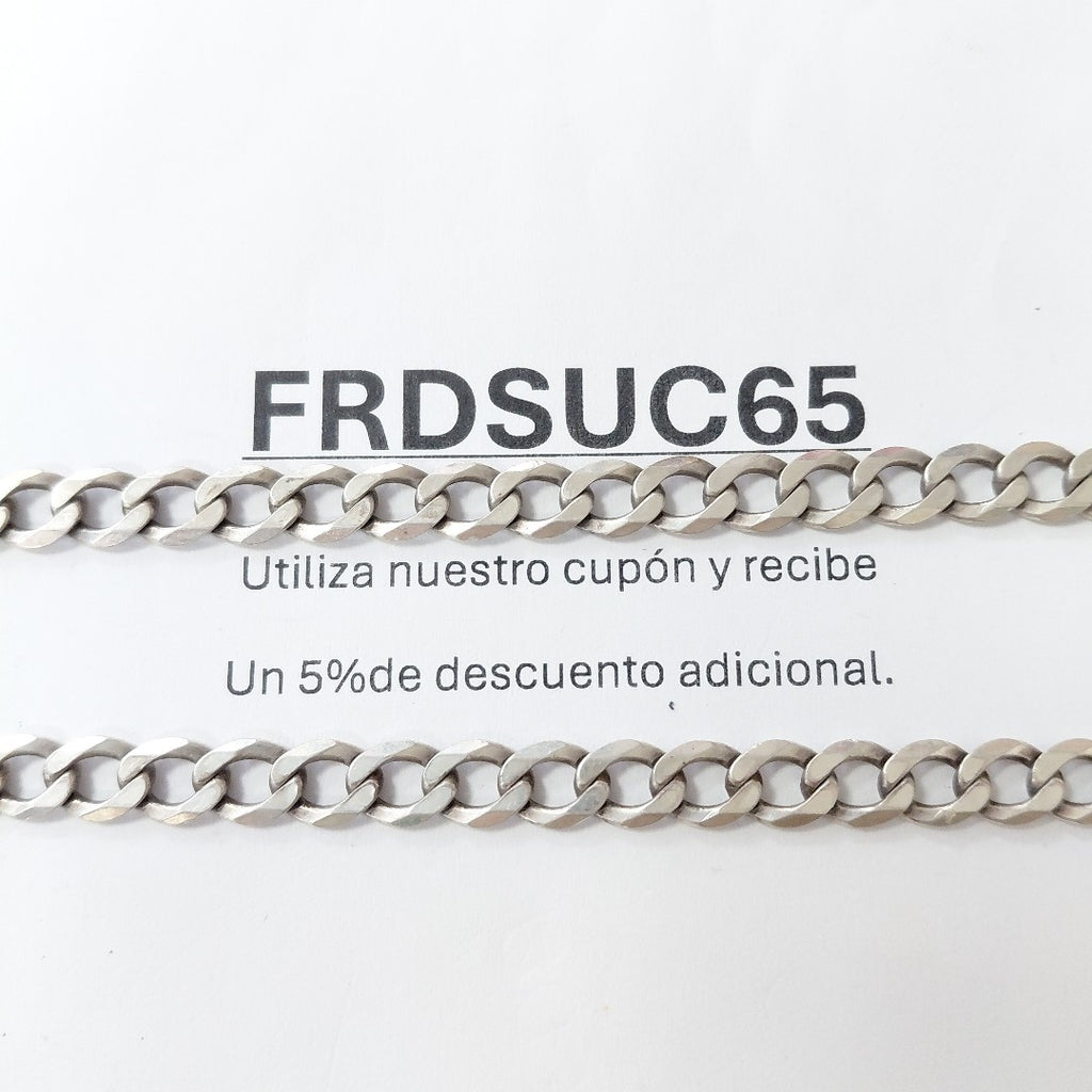 CADENA PLATA 28 GRMS (SEMINUEVO)