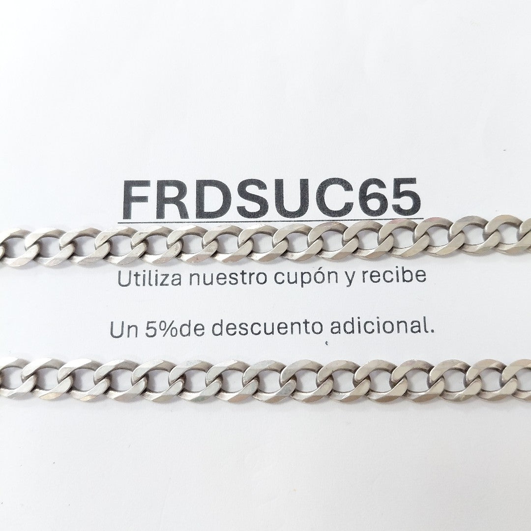 CADENA PLATA 28 GRMS (SEMINUEVO)