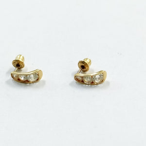 BROQUELES PAR ORO 14 K 0,60 GRMS (SEMINUEVO)