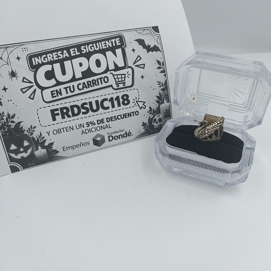 ANILLO PLATA 4,50 GRMS (SEMINUEVO)