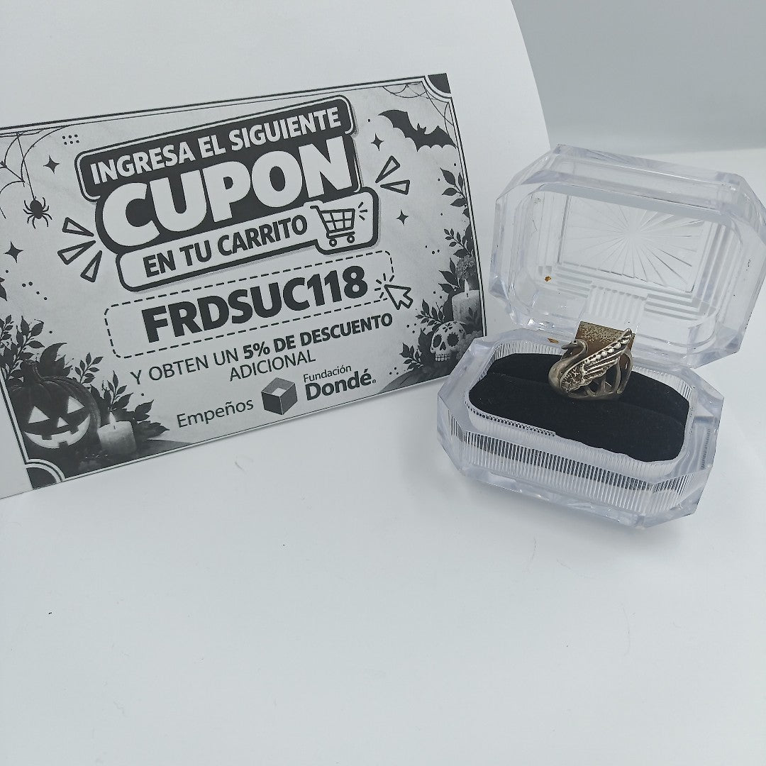 ANILLO PLATA 4,50 GRMS (SEMINUEVO)
