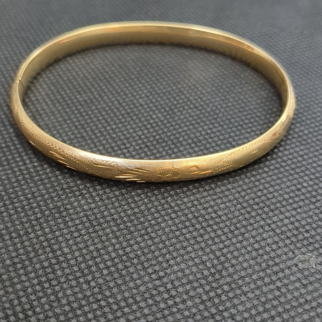 PULSERA RIGIDA ORO 14 K 8.5 GRMS (SEMINUEVO)