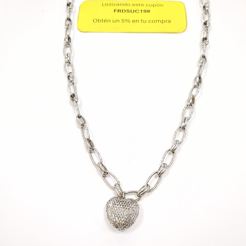 COLLAR ORO BLANCO 10 K 10.9 GRMS (SEMINUEVO)