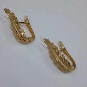 ARETES PAR ORO 14 K 2.5 GRMS (SEMINUEVO)