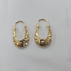 ARRACADAS PAR ORO 14 K 2.2 GRMS (SEMINUEVO)