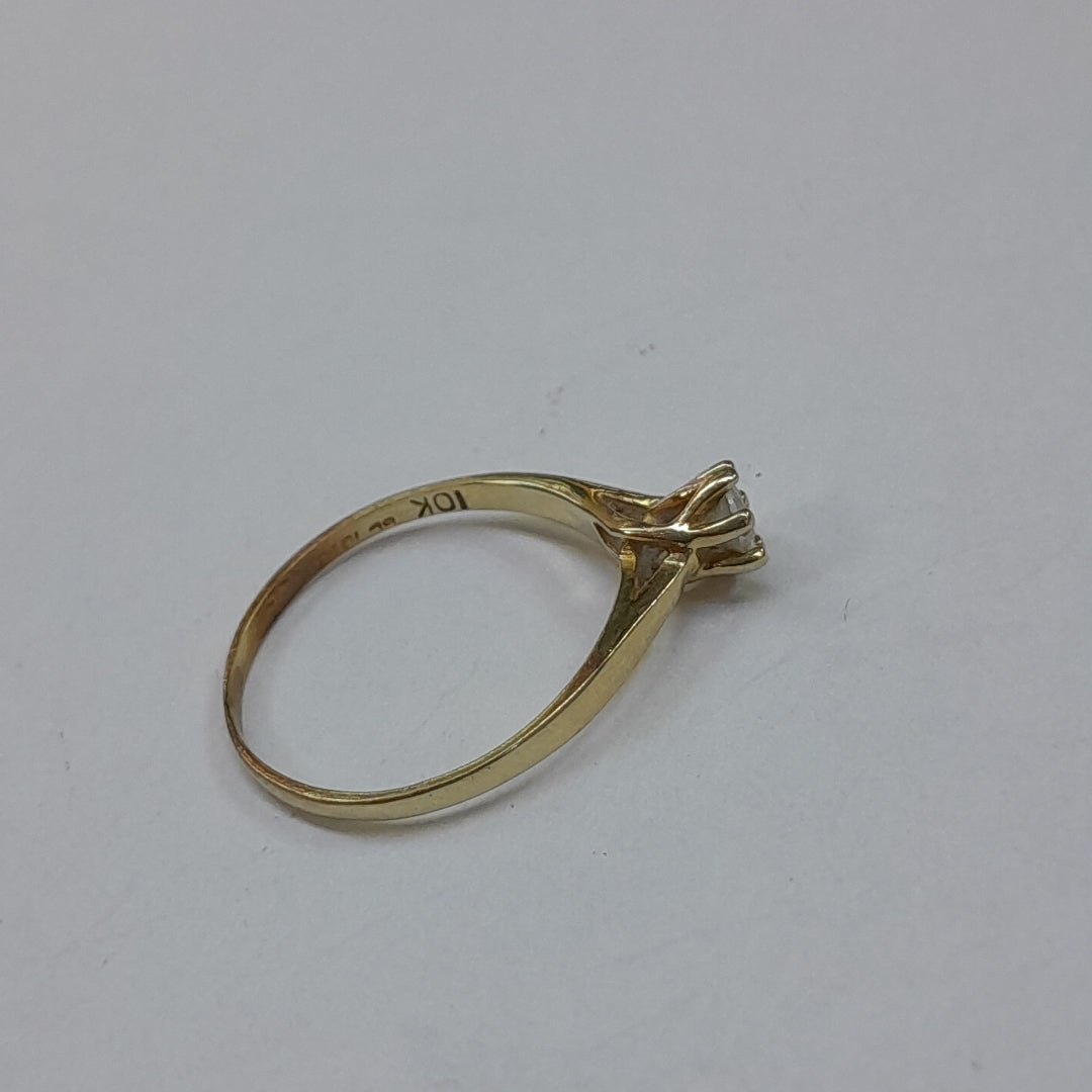 ANILLO ORO 10 K 1,10 GRMS (SEMINUEVO)